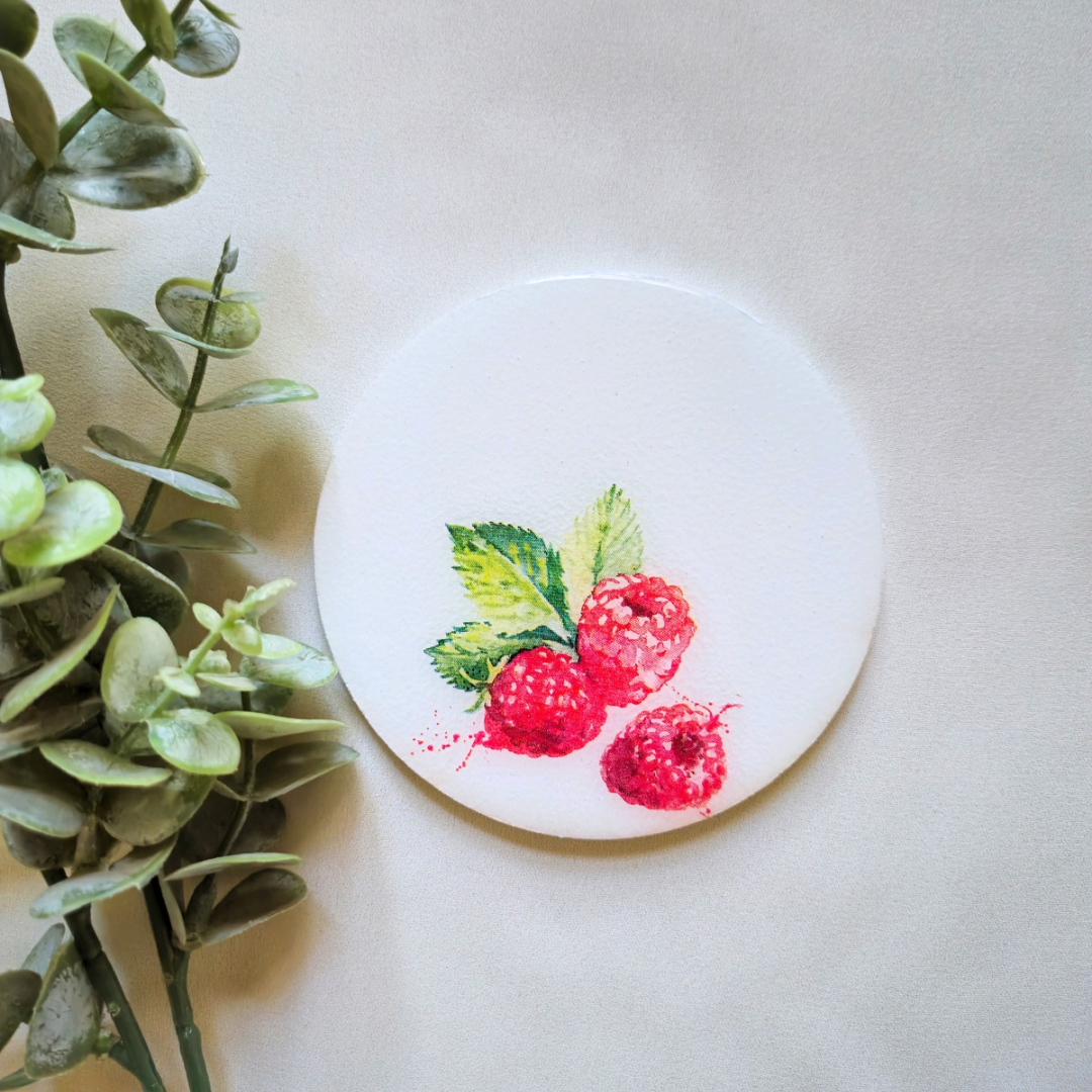 Fruits resin coasters