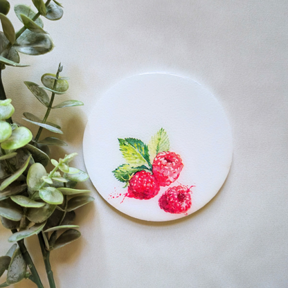 Fruits resin coasters