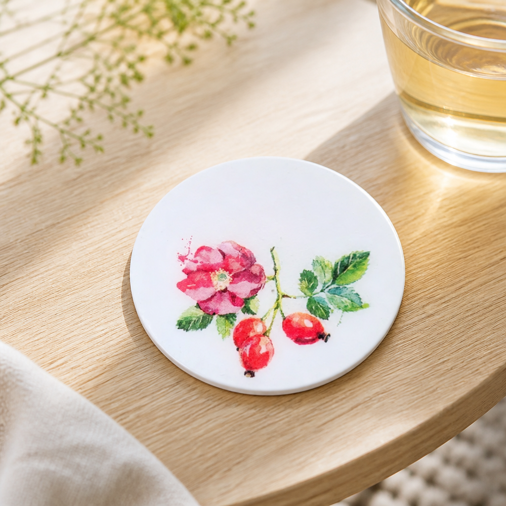 Fruits resin coasters