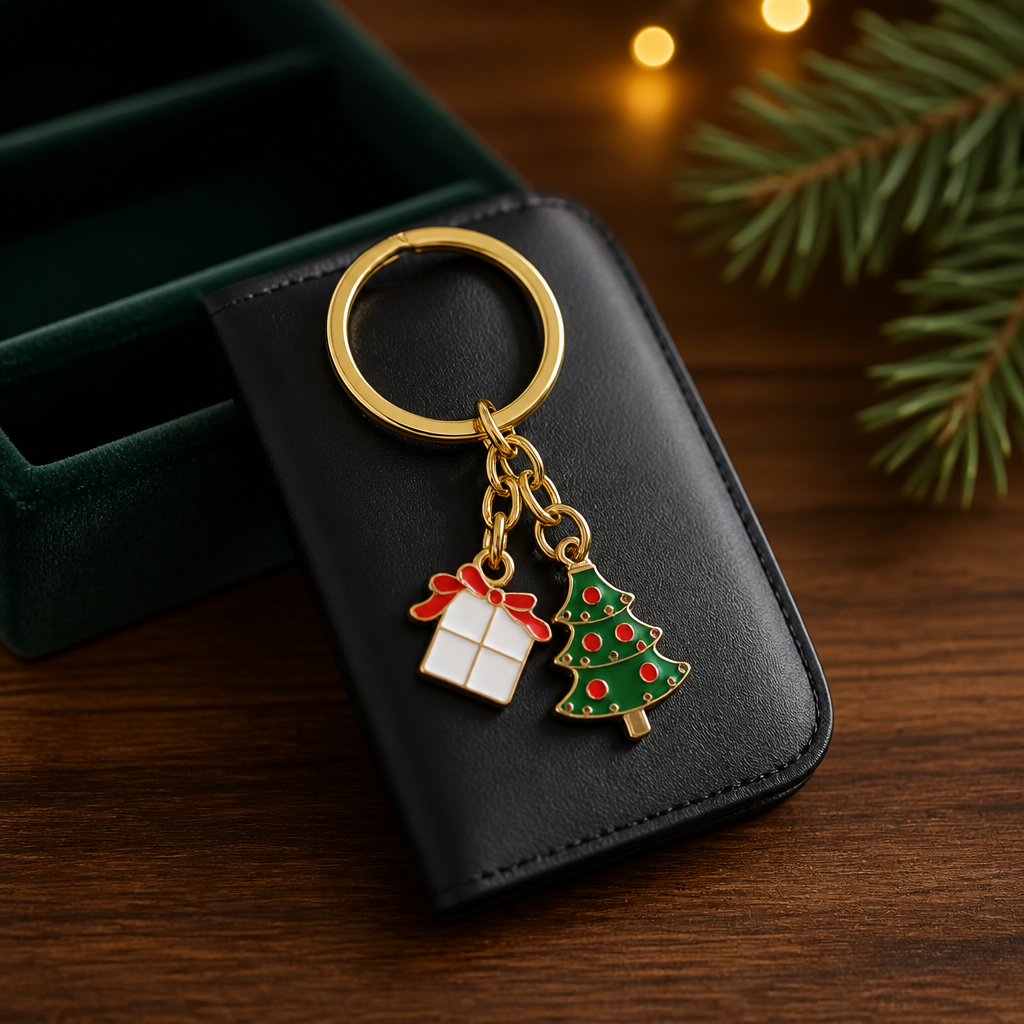 Christmas keyring
