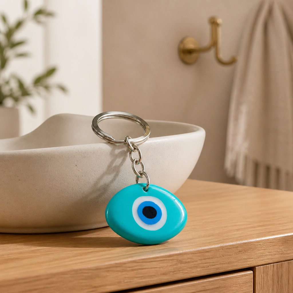 Evil eye keyring (C)