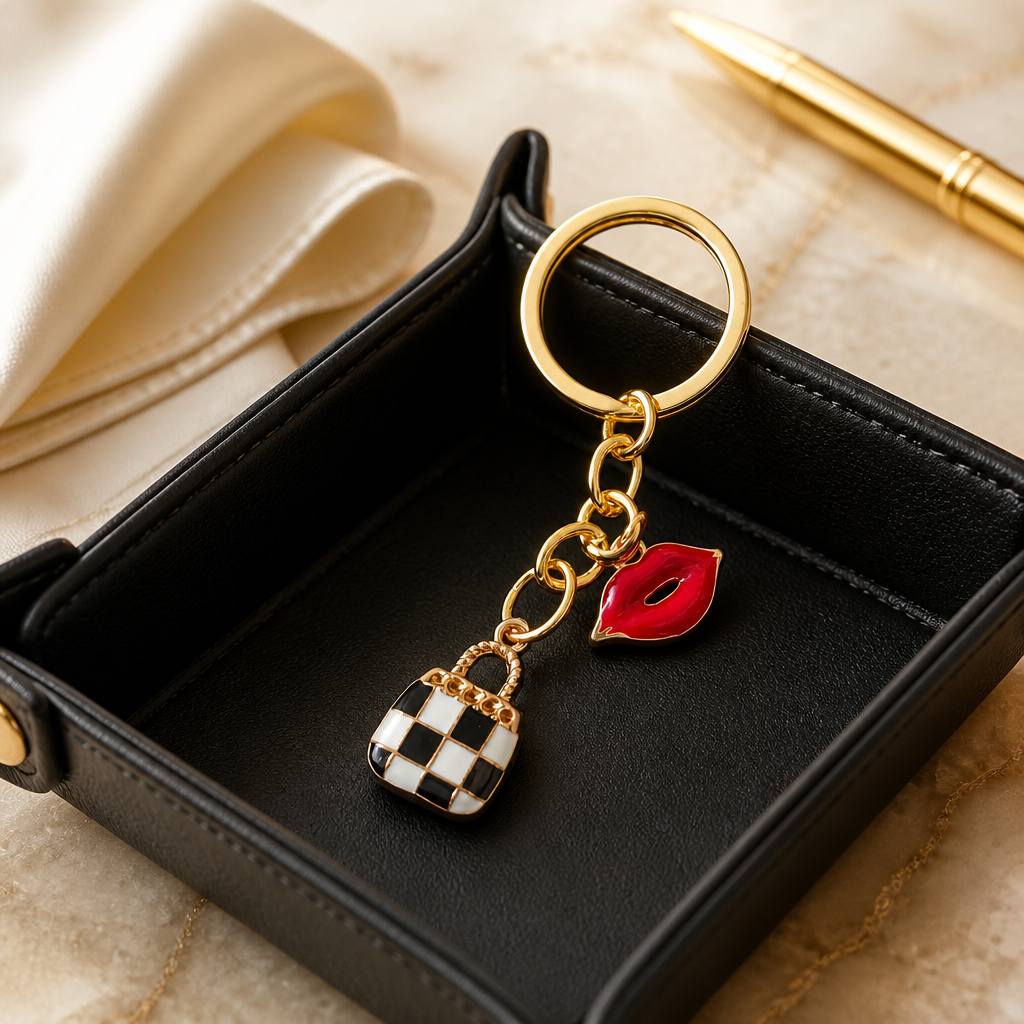 Boss babe keyring