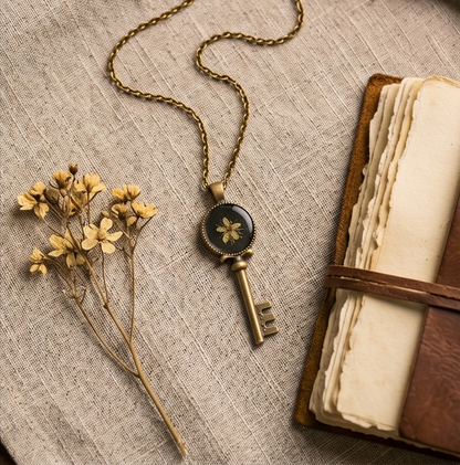 Moringa vintage key locket