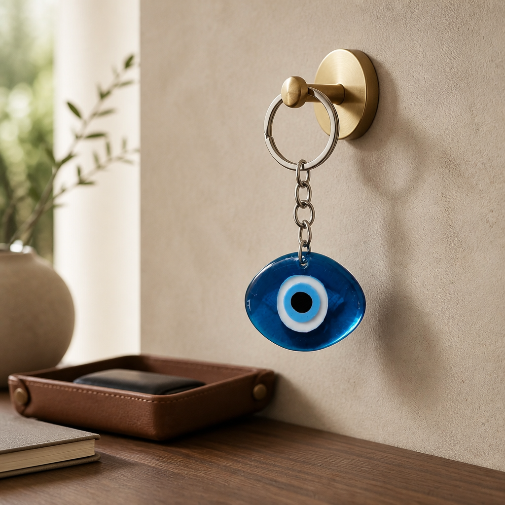 Evil eye keyring (C)