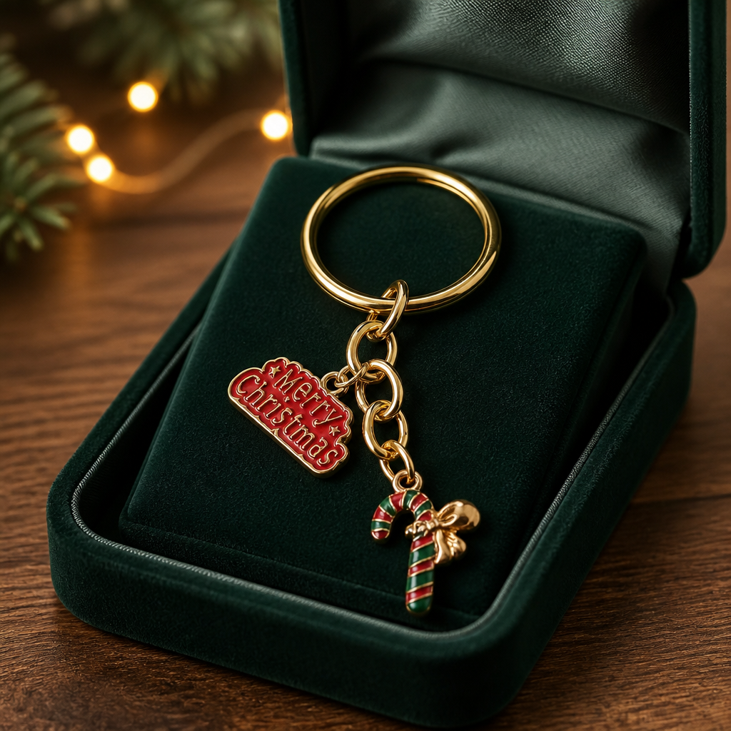 Christmas keyring
