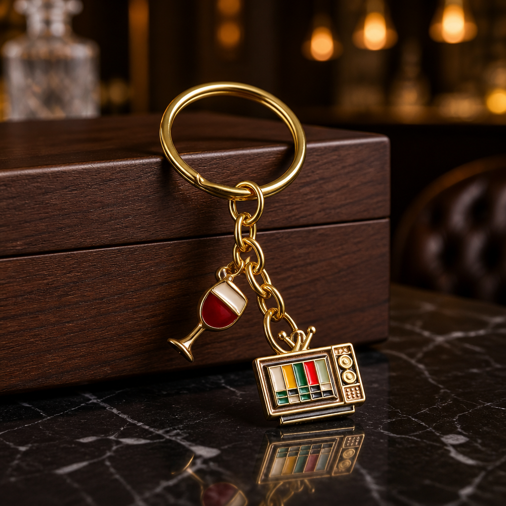 Netflix n chill keyring