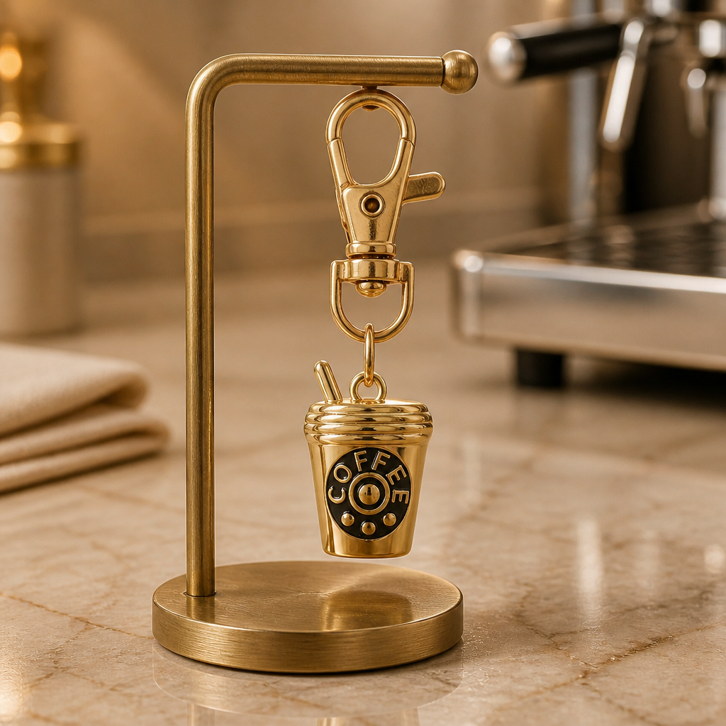 Coffee bag charm