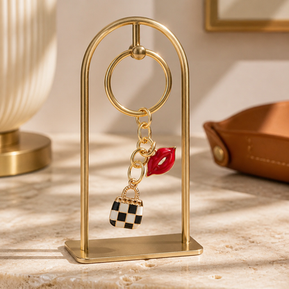 Boss babe keyring
