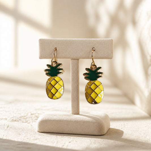 Pineapple earrings