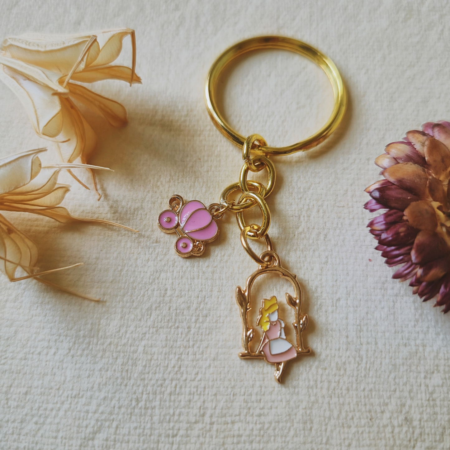 Cinderella keyring