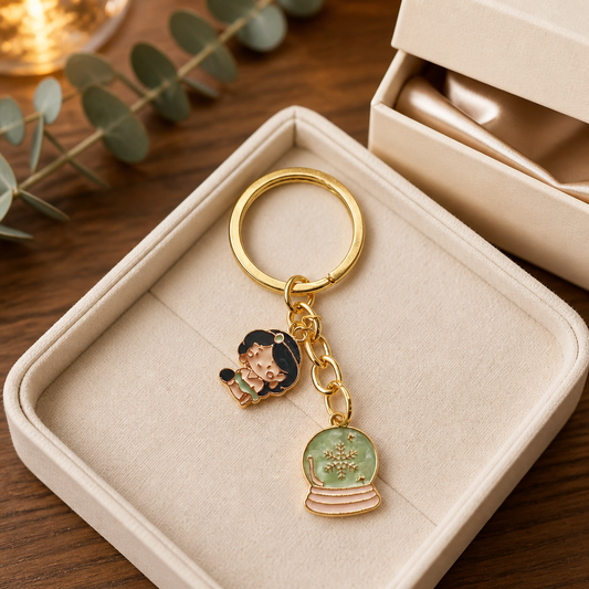 Jasmine keyring
