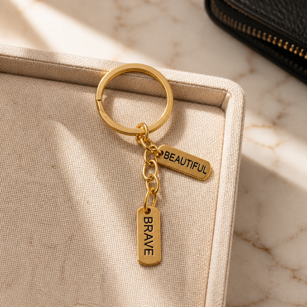 Inspirational keyring