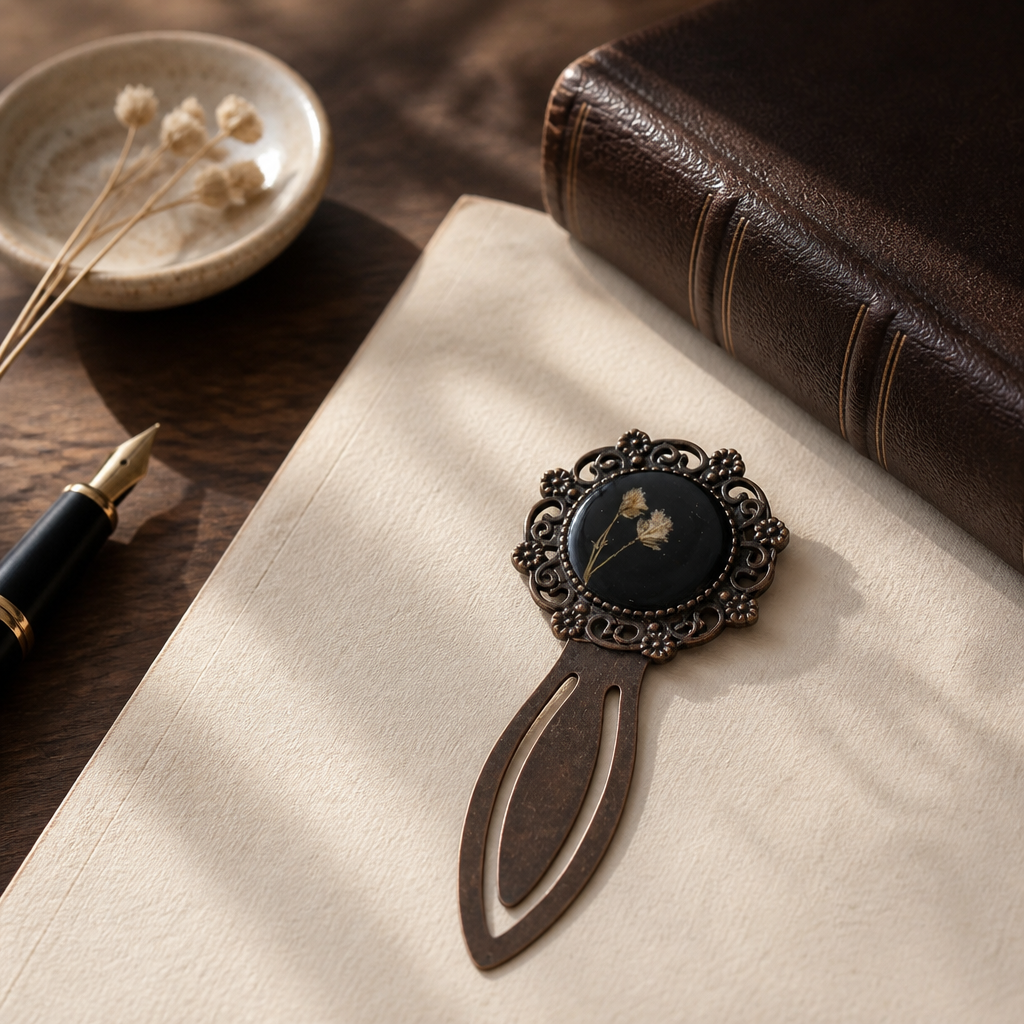 White gypsy bookmark