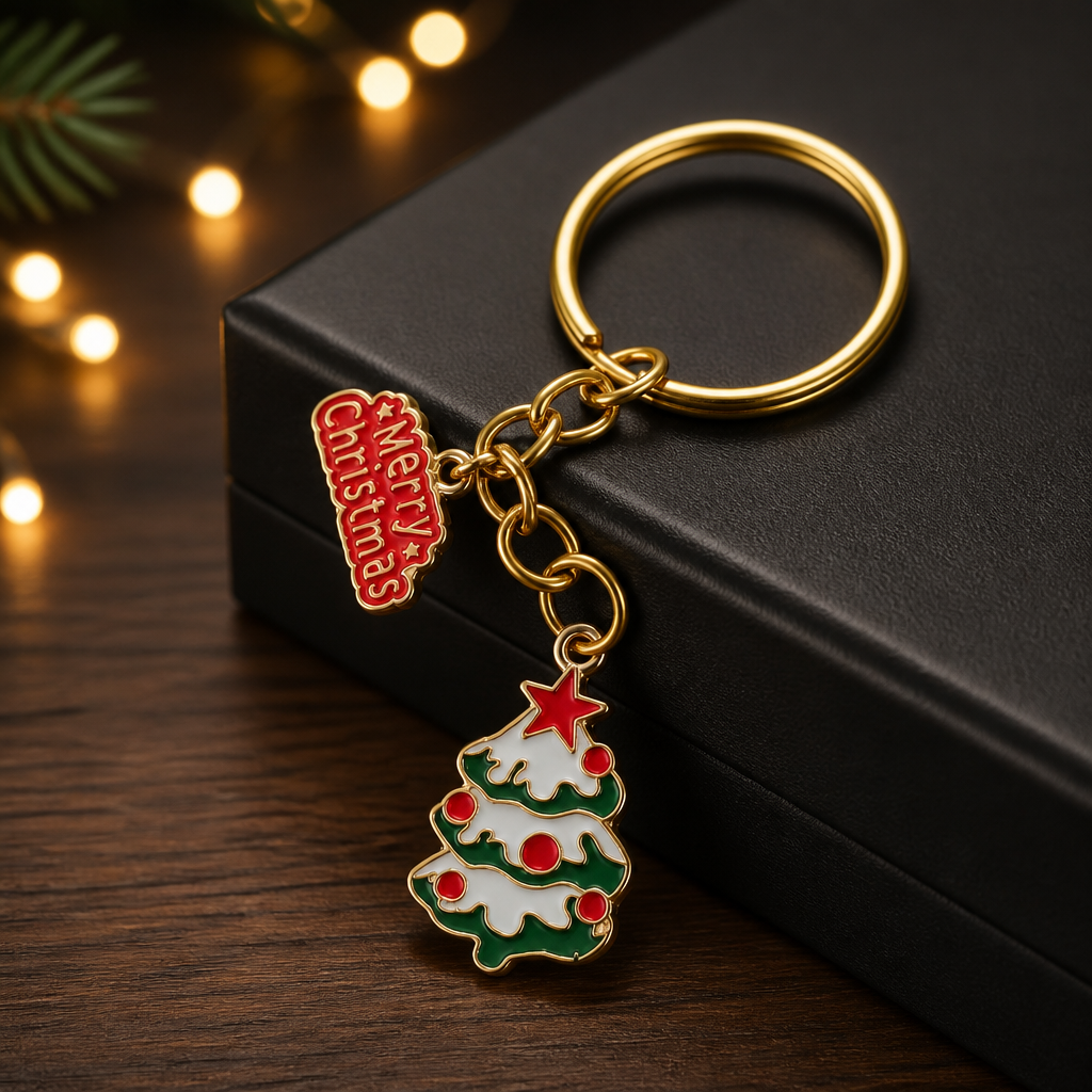 Christmas keyring