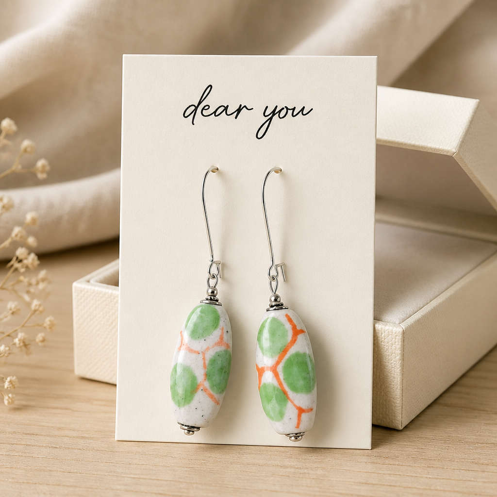 Tarini ceramic danglers
