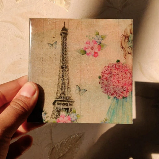 Paris dream resin coasters