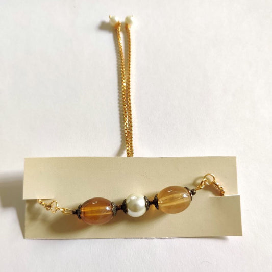 Vintage pearl beaded bracelet