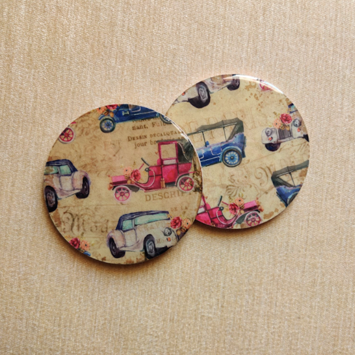 Vintage cars resin coaters