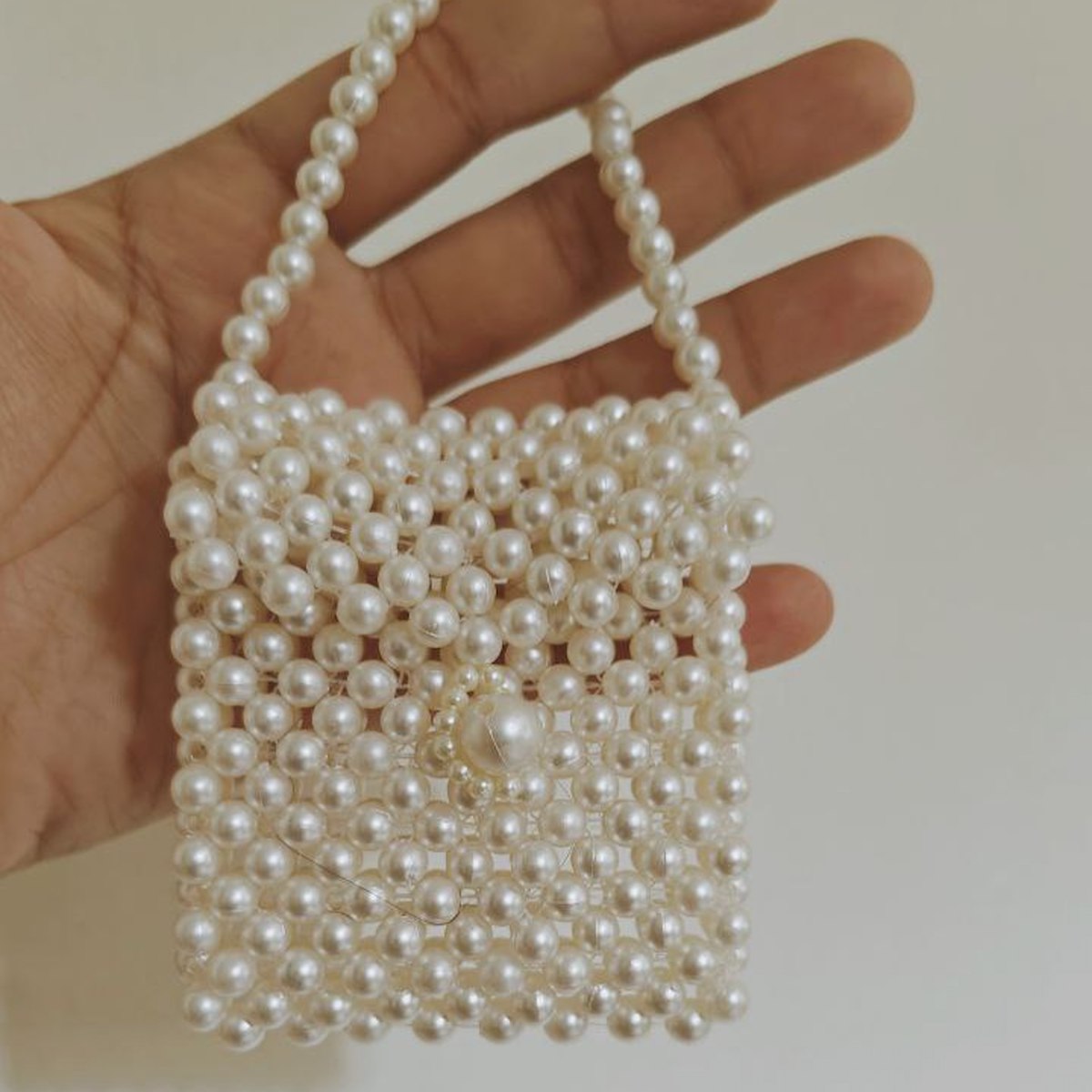 Pearl pouch (rectangular)